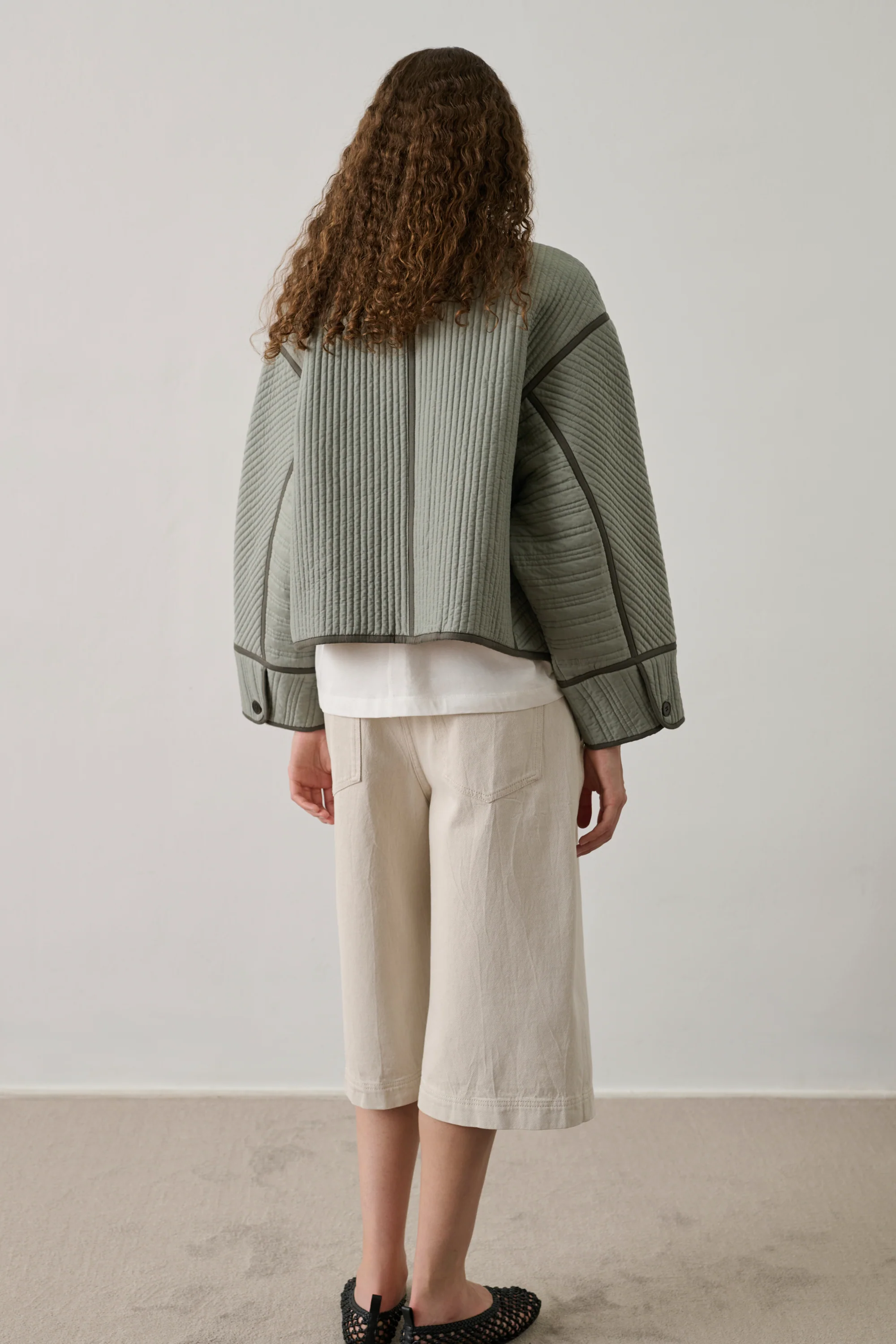 VESTE PATCHOULI VERTE - Image 3
