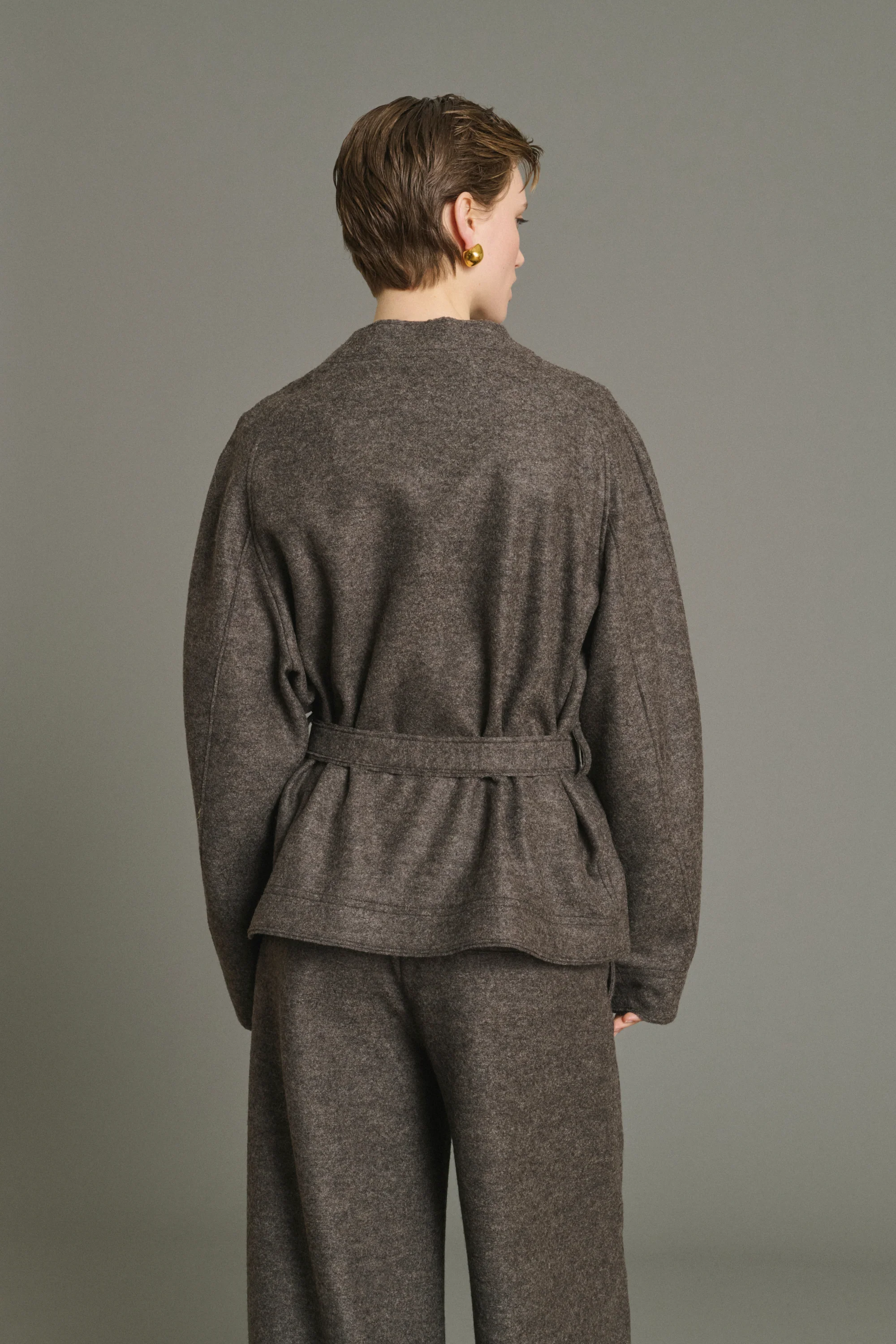 VESTE THEIA MARRON - Image 2