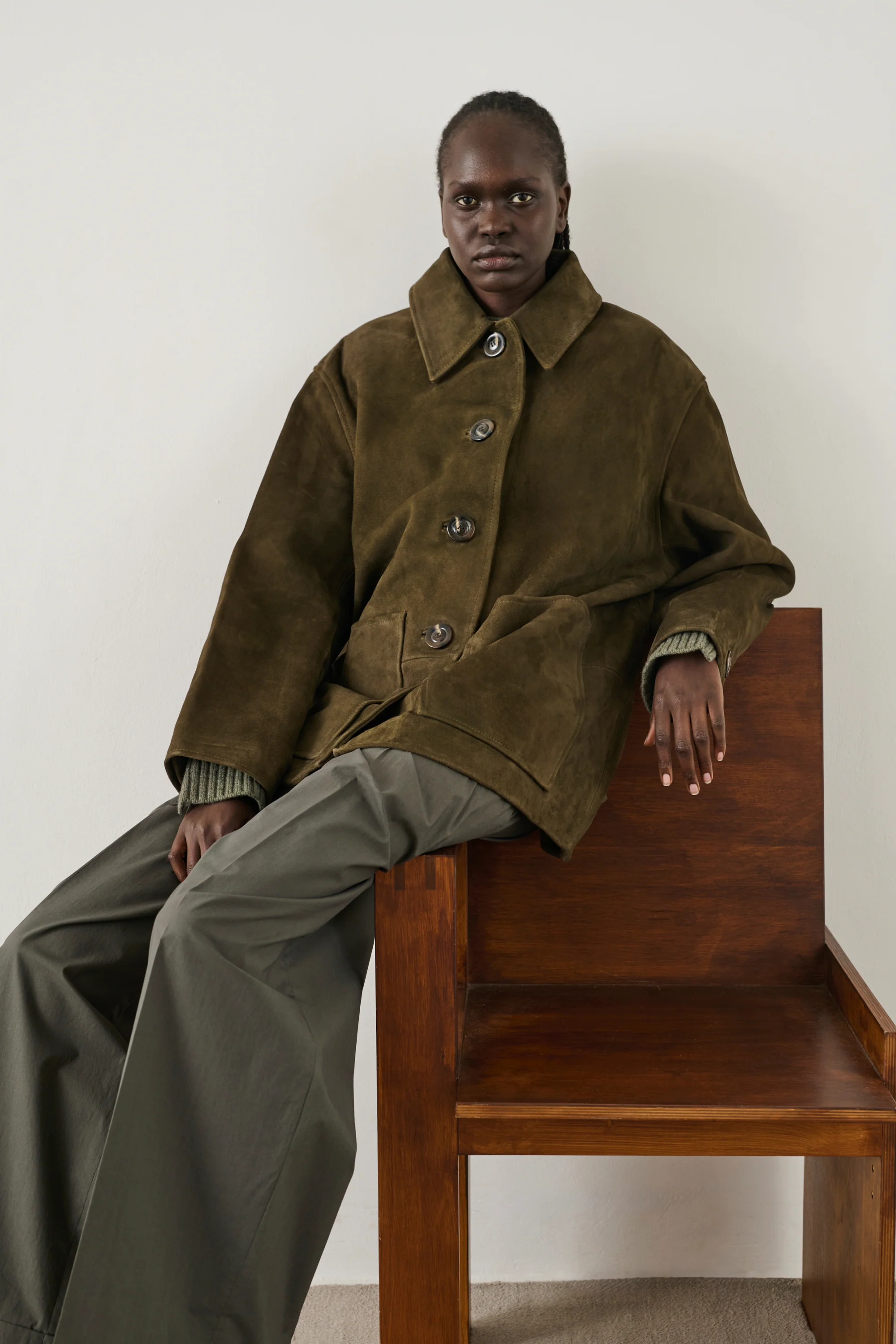VESTE VINCENZO KAKI - Image 4